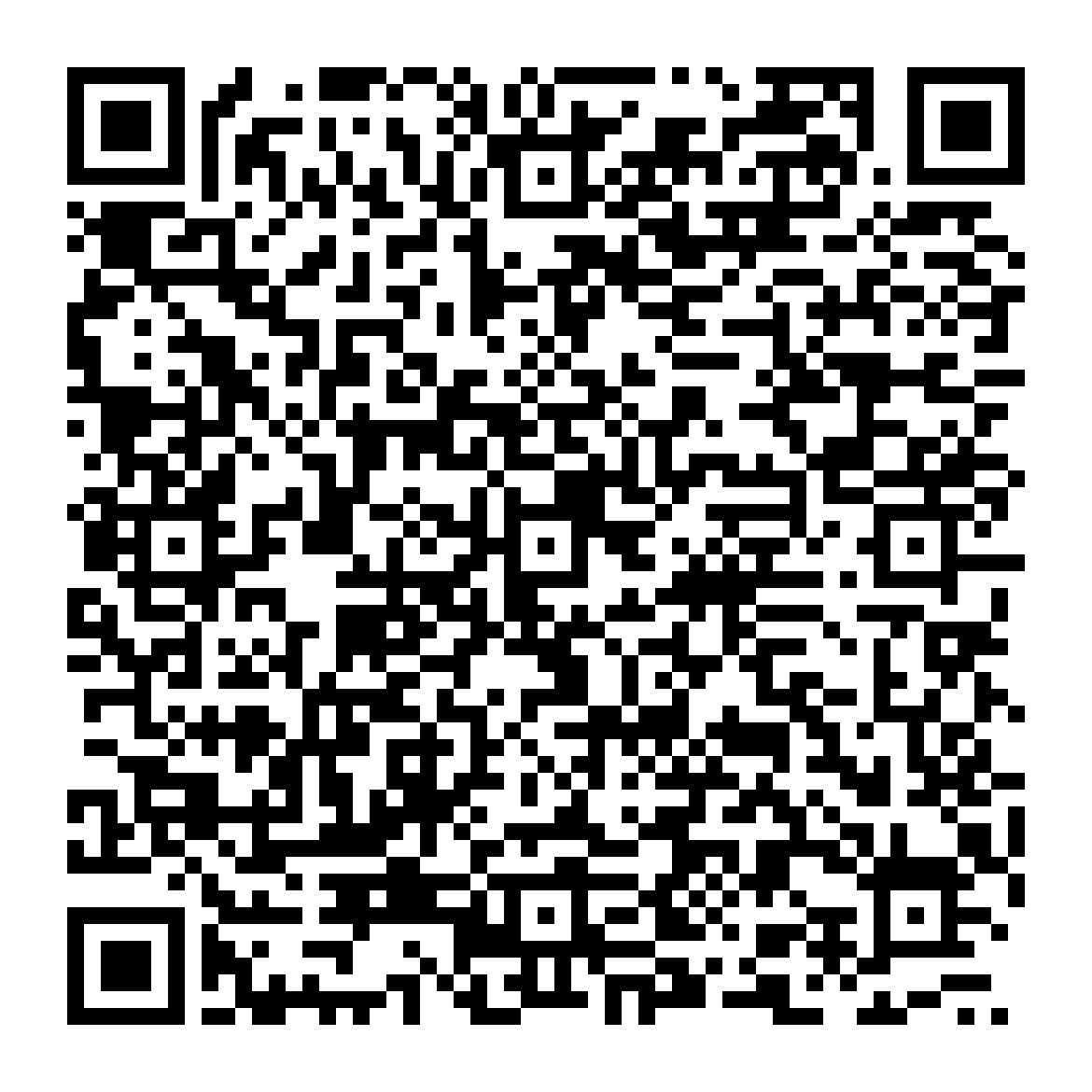 Swish QR-kod – Fredag 30 oktober kl. 17 till 18